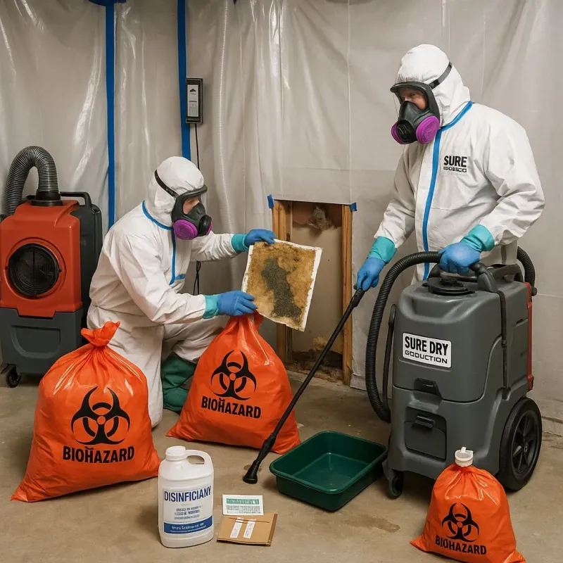 Contaminated Water Handling Protocols process in East Haven, CT